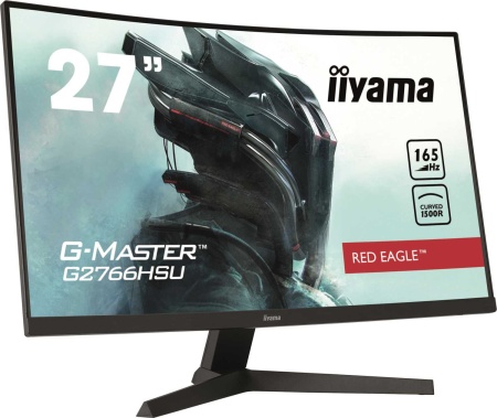 Монитор Iiyama 27" Red Eagle G2766HSU-B1 черный VA LED 1ms 16:9 HDMI M/M матовая 250cd 178гр/178гр 1920x1080 165Hz DP FHD USB 5кг