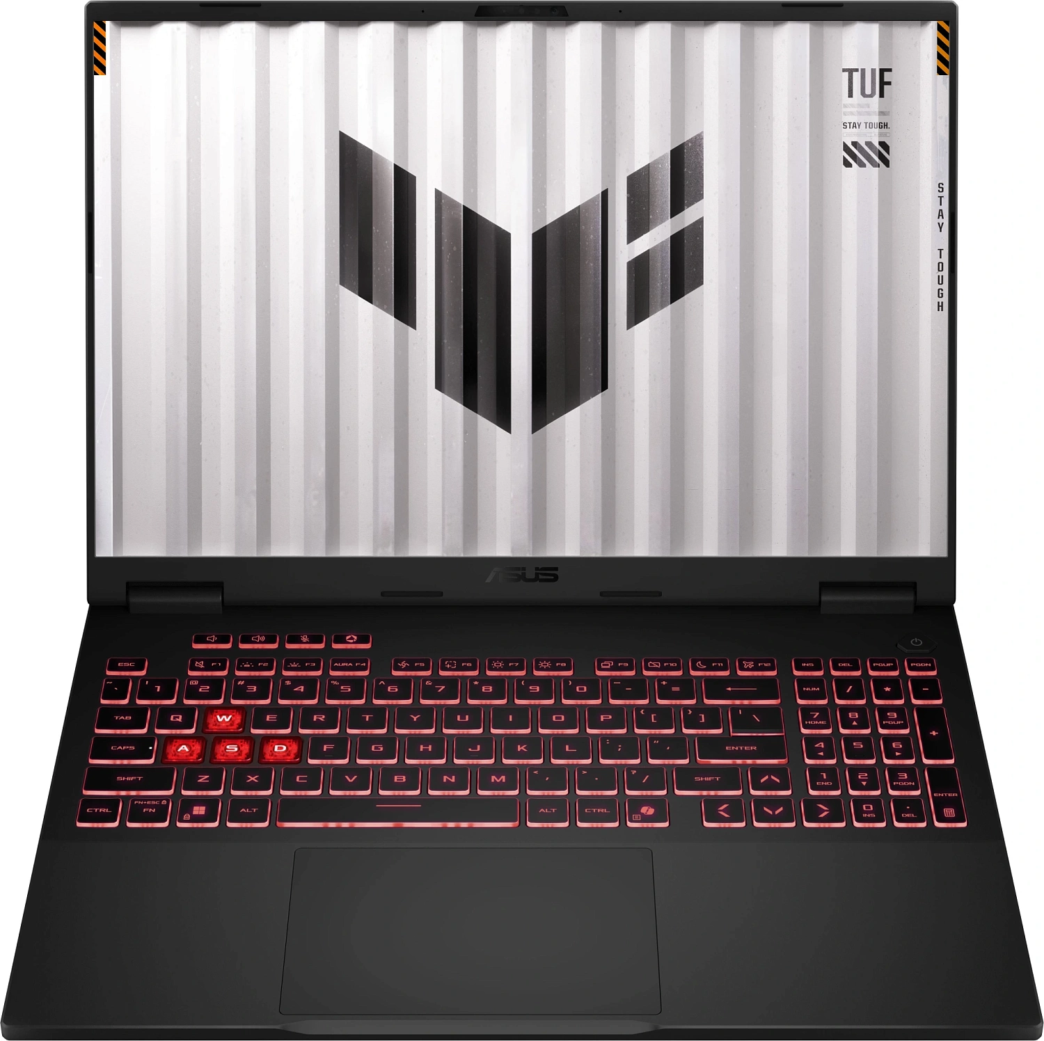 Ноутбук Asus TUF Gaming A16 FA608PP-QT006 Ryzen 9 8940HX 16Gb SSD512Gb NVIDIA GeForce RTX 5070 8Gb 16" IPS WQXGA (2560x1600) без ОС grey WiFi BT Cam (90NR0MD1-M00A50)
