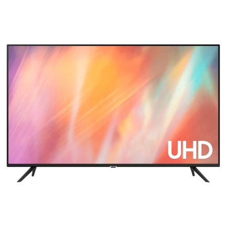 Телевизор LED Samsung 43" UE43AU7002UXRU Series 7 черный 4K Ultra HD 60Hz DVB-T2 DVB-C DVB-S2 WiFi Smart TV (RUS)