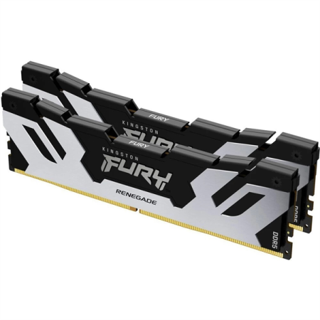 Модуль памяти Kingston 32GB DDR5 6800 FURY Renegade Silver/Black XMP Non-ECC Unbuffered DIMM (Kit 2*16gb) 1RX8 36-42-42 1.4V 288-pin 16Gbit