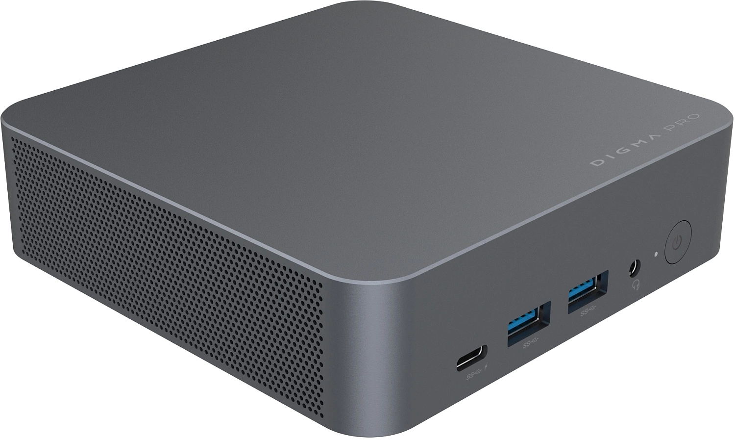 Неттоп Digma Pro Minimax X1 i5 12450H (1.2) 16Gb SSD512Gb UHDG Windows 11 Professional GbitEth WiFi BT 60W серый (DPP5-ADXW04)