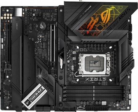 Материнская плата ASUS ROG STRIX Z790-H GAMING WIFI,  LGA1700, B760, 4*DDR5, HDMI+DP, 4xSATA3 + RAID, M2, Audio, Gb LAN, USB 3.2, USB 2.0, ATX; 90MB1E10-M0EAY0