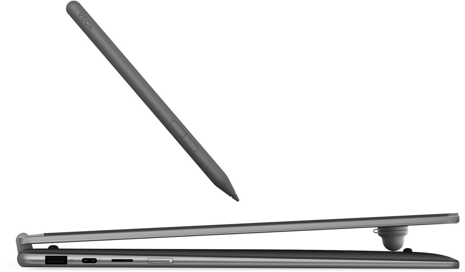 Ноутбук Lenovo Yoga 7 2-in-1 16IPH11 Core Ultra 5 325 16Gb SSD512Gb Intel Graphics 16" OLED Touch WUXGA (1920x1200) Windows 11 Home grey WiFi BT Cam (83TE0023RK)
