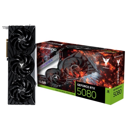 Видеокарта Gainward RTX5080 PHOENIX 16GB GDDR7 256bit 3xDP HDMI 3FAN RTL