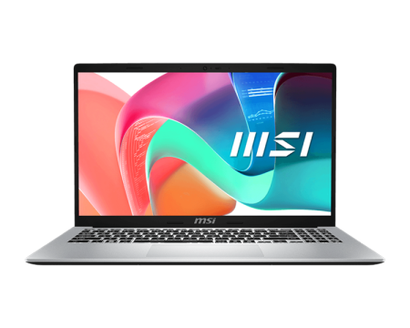 ноутбуки MSI Modern 15 F13MG Core i5-1334U 15.6" FHD (1920*1080),IPS DDR4 16GB (8GB*2),1TB SSD,Iris Xe Graphics,backlight (White),Urban Silver,45Whr,1.7kg,Dos