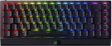 Клавиатура Razer BlackWidow V3 Mini HyperSpeed механическая черный USB беспроводная BT for gamer LED (RZ03-03890400-R3G1)