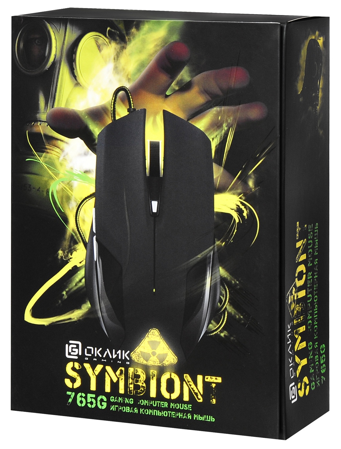 Мышь Оклик 765G SYMBIONT черный оптическая (2400dpi) USB (6but) Мышь Оклик 765G SYMBIONT черный оптическая (2400dpi) USB (6but)