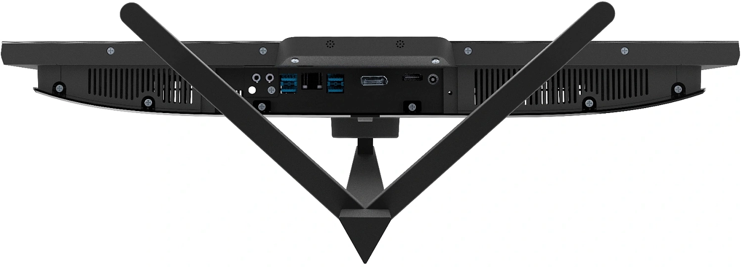 Моноблок Digma Pro Base 23.8" Full HD i3 12100 (3.3) 16Gb SSD512Gb UHDG 730 CR Windows 11 Pro GbitEth WiFi BT 90W клавиатура мышь Cam черный 1920x1080