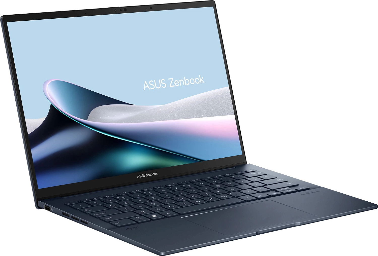 Ноутбук Asus Zenbook 14 OLED UX3405MA-PP239W Core Ultra 7 155H 16Gb SSD1Tb Intel Arc 14" OLED 3K (2880x1800) Windows 11 Home blue WiFi BT Cam Bag (90NB11R1-M00AB0)