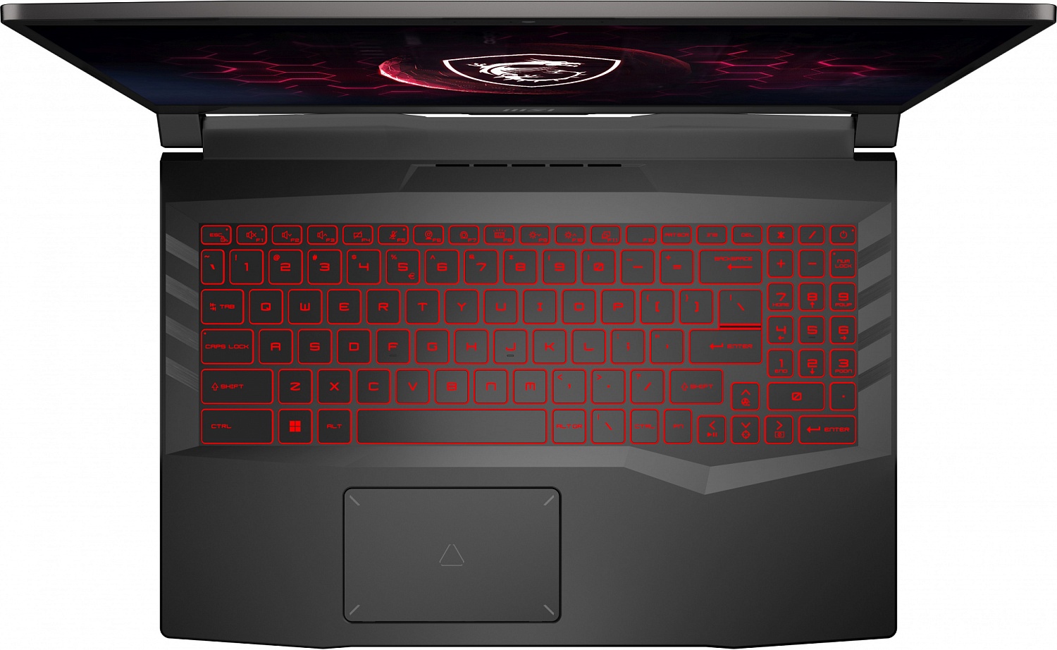 Ноутбук MSI Pulse GL66 12UGSZOK-1032XRU Core i7 12700H 16Gb SSD1Tb NVIDIA GeForce RTX3070Ti 8Gb 15.6" IPS FHD (1920x1080) Free DOS grey WiFi BT Cam (9S7-1583A5-1032)