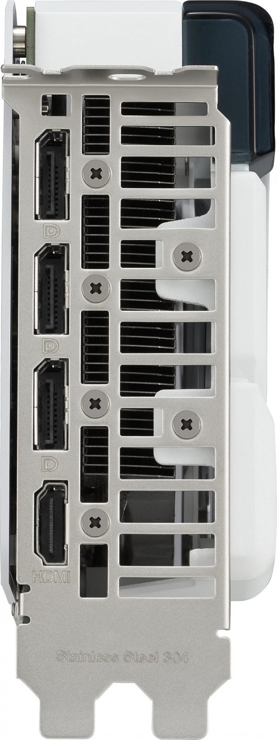 Материнская плата ASUS DUAL-RTX4060-O8G-WHITE//RTX4060 HDMI DP*3 8G D6; 90YV0JC2-M0NA00