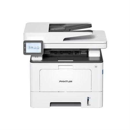 Мфу BM5201ADW   Pantum BM5201ADW, P/C/S, Mono laser, A4, 42 ppm, 1.2 GHz, 1200x1200 dpi,WiFi, Duplex, DADF50, paper tray 250 pages, USB, LAN, start. cartridge 3000 pages