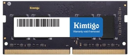 Память DDR4 8Gb 2666MHz Kimtigo KMKS8G8682666 RTL PC4-21300 CL19 SO-DIMM 260-pin 1.2В single rank Ret