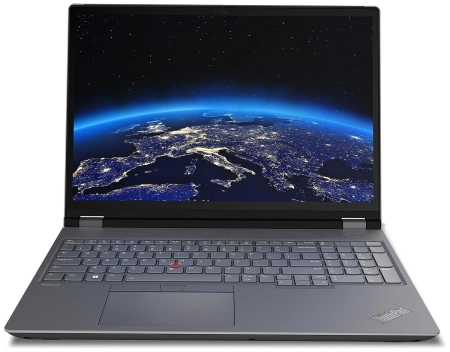 Ноутбук Lenovo ThinkPad P16 Core i7 12850HX 32Gb SSD2.25Tb NVIDIA RTX A5500 16Gb 16" IPS WUXGA (1920x1200) Windows 11 Professional black WiFi BT Cam Bag (21D7S2UH0A)