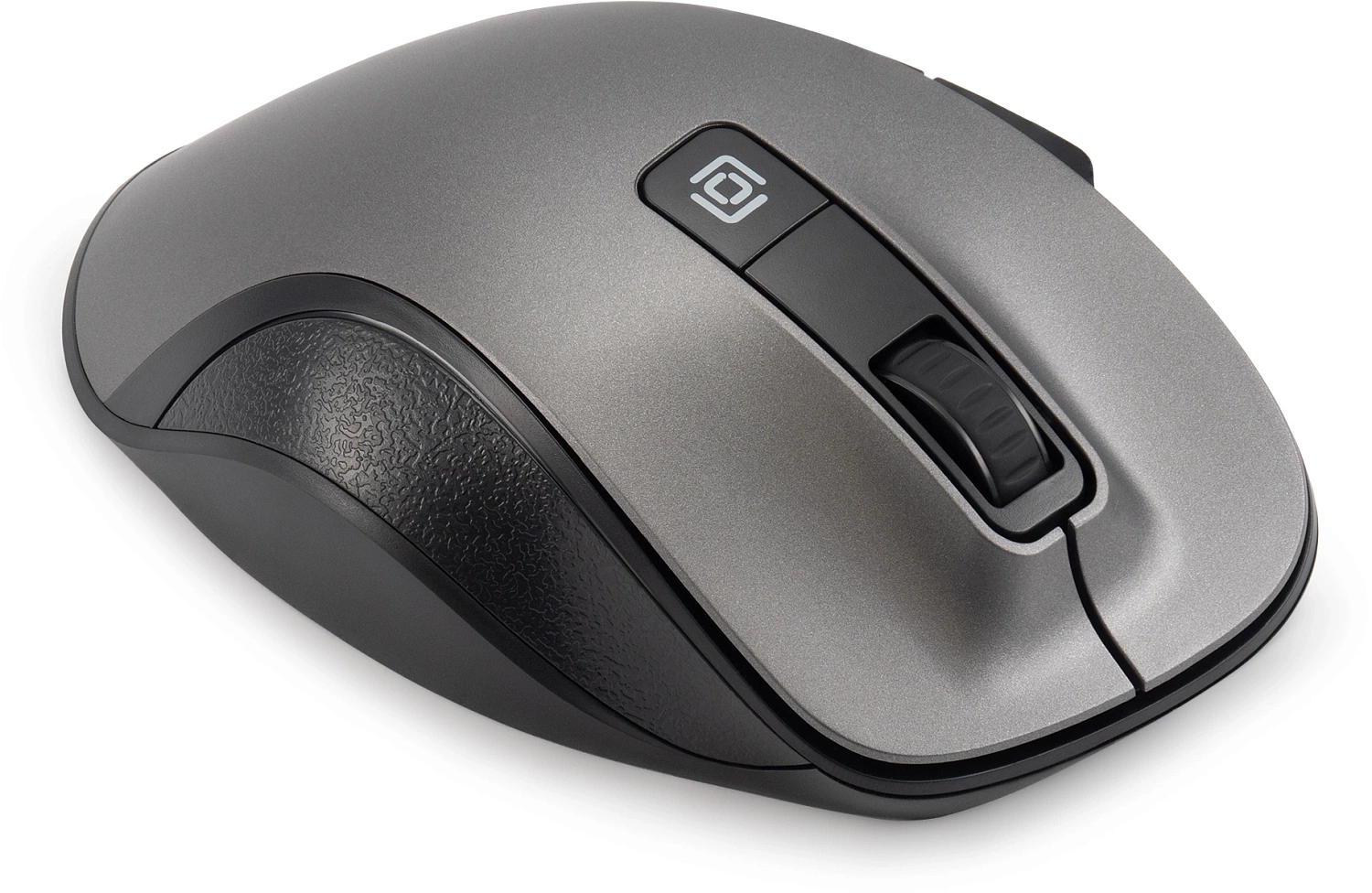 Мышь Оклик 504MW черный/серый оптическая (1600dpi) silent беспроводная USB (6but) Мышь Оклик 504MW черный/серый оптическая (1600dpi) silent беспроводная USB (6but)