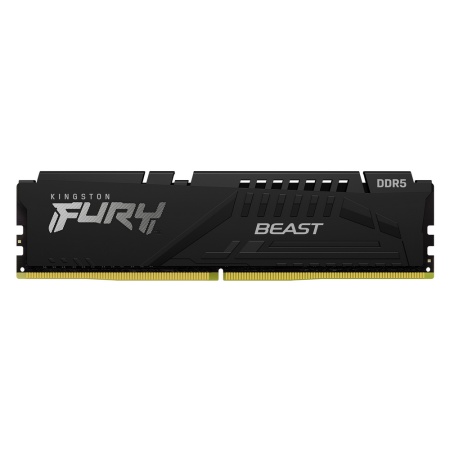 Оперативная память Kingston DDR5 16GB 6000MT/s DDR5 CL40 DIMM FURY Beast Black XMP