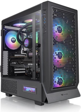 Корпус Thermaltake Ceres 500 TG ARGB черный без БП ATX 7x120mm 7x140mm 2xUSB3.0 audio bott PSU