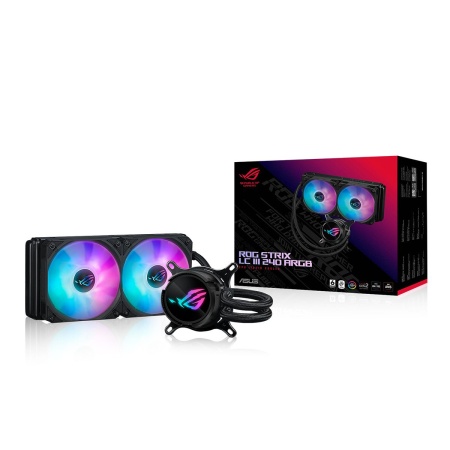 Жидкостная система охлаждения ASUS ROG STRIX LC III 240 ARGB /AIO COOLER,ASETEK,SIGRID V2, ARGB