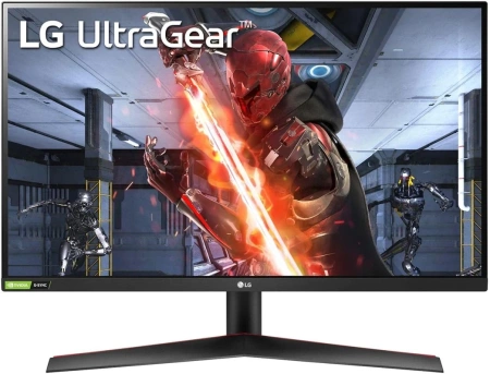 Монитор LG 27" UltraGear 27GN800-B черный IPS LED 1ms 16:9 HDMI матовая 1000:1 350cd 178гр/178гр 2560x1440 144Hz G-Sync FreeSync Premium DP WQ 6кг