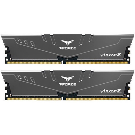 16GB Team Group DDR4 3200 DIMM Vulcan Z Gray Gaming Memory TLZGD416G3200HC16FDC01 Non-ECC, CL16, TLZGD416G3200HC16FDC01 1.35V, Heat Shield, Kit (2x8GB), RTL{25} (654198)