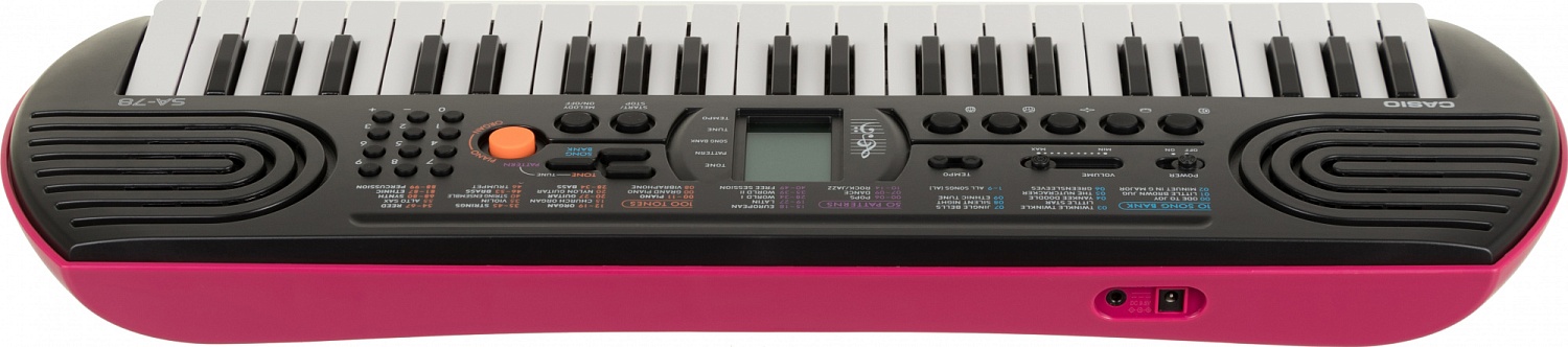 Синтезатор Casio SA-78 44клав. розовый