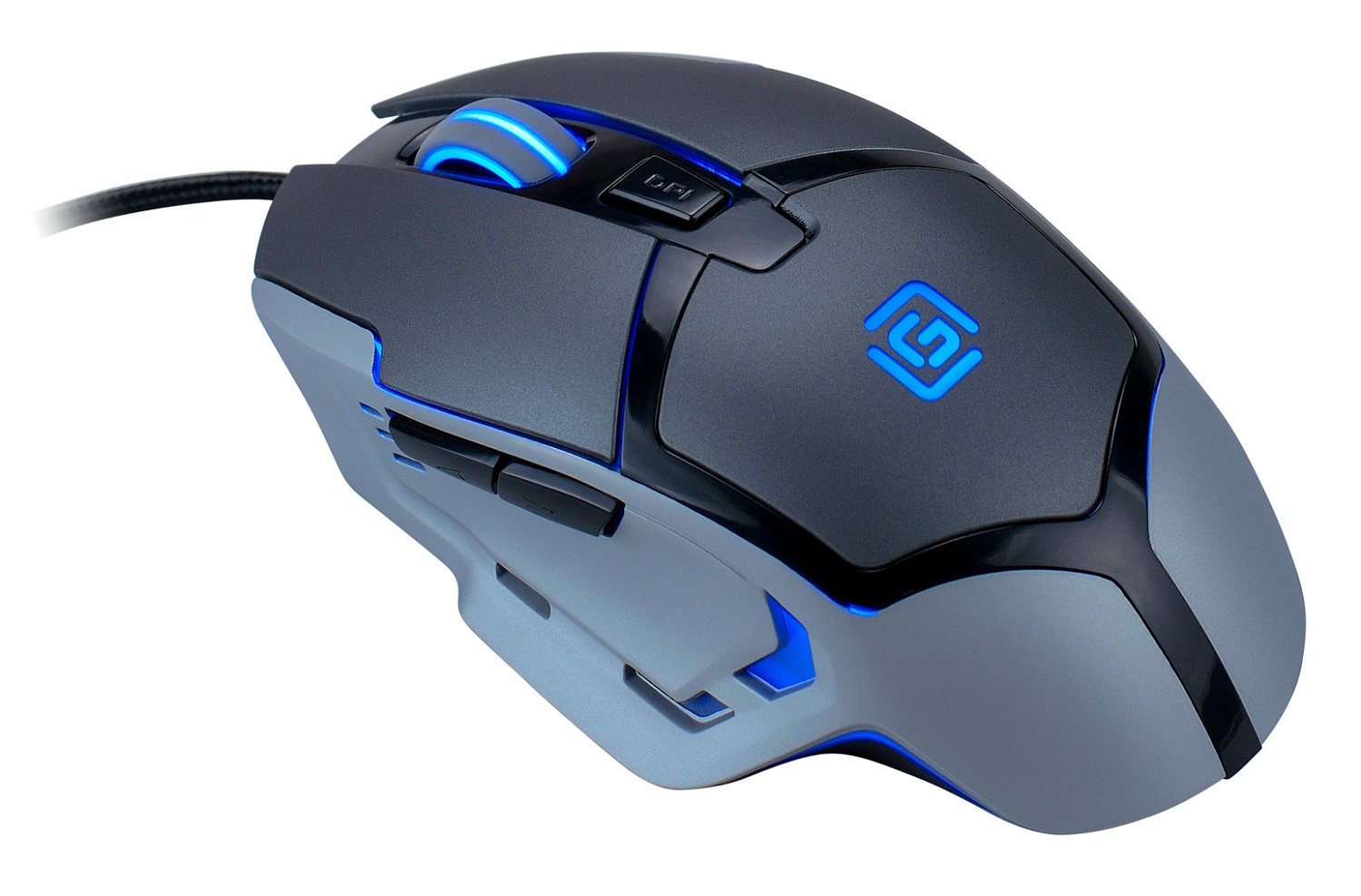 Мышь Оклик 915G HELLWISH V2 черный/серый оптическая (4800dpi) USB (6but) Мышь Оклик 915G HELLWISH V2 черный/серый оптическая (4800dpi) USB (6but)