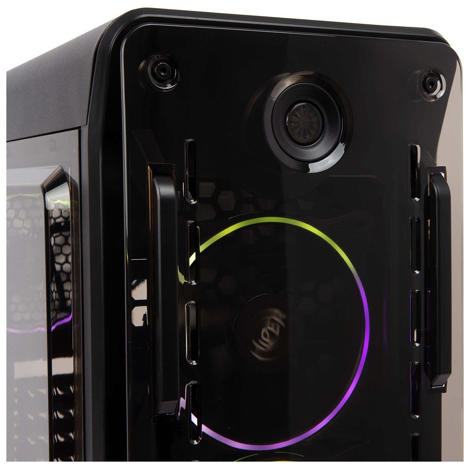 Корпус Hiper OB черный без БП ATX 2x120mm 2xUSB2.0 1xUSB3.0 audio bott PSU