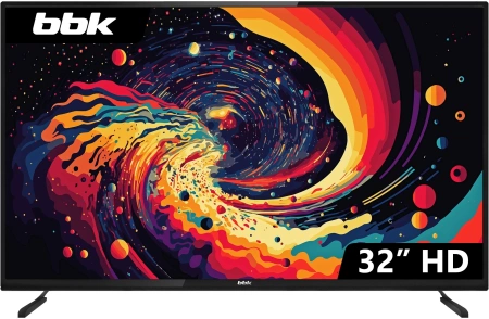 Телевизор LED BBK 32" 32LEM-1028/TS2C (B) черный HD 60Hz DVB-T DVB-T2 DVB-C DVB-S2 USB (RUS)
