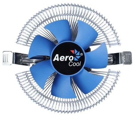 Устройство охлаждения(кулер) Aerocool Verkho I Soc-1151/1200 4-pin 12-30dB Al 90W 190gr Ret