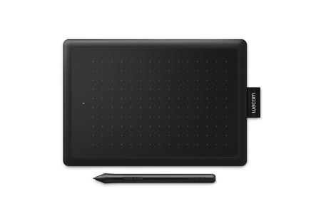 Графический планшет Wacom One by Small USB черный/красный