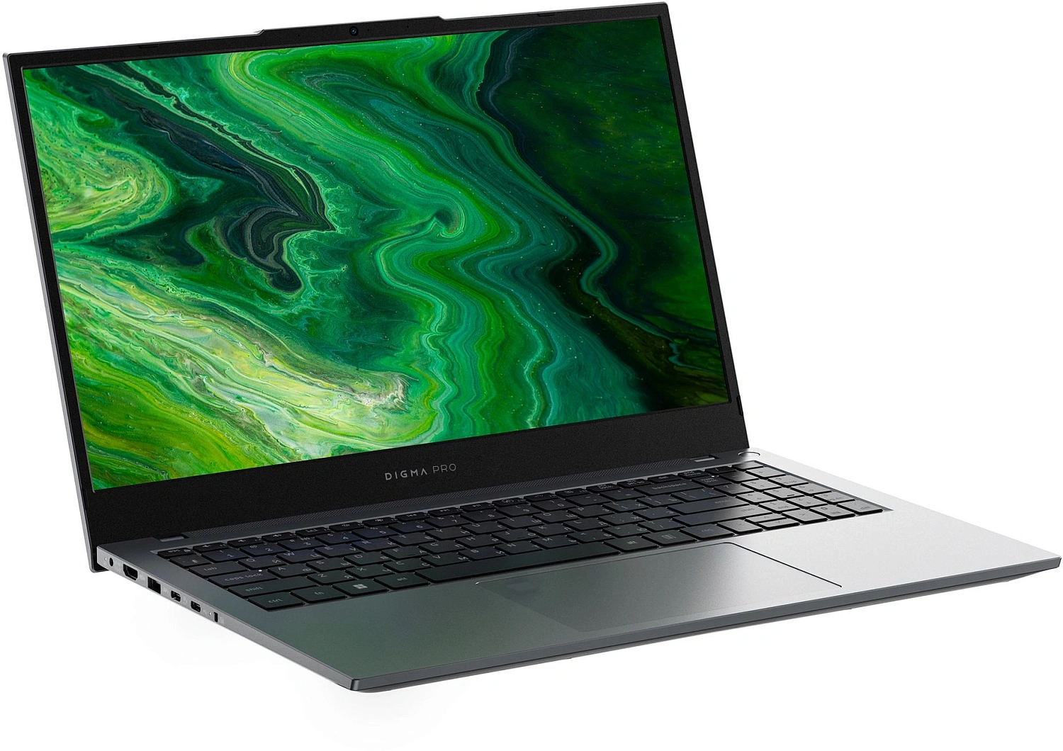 Ноутбук Digma Pro Fortis M Ryzen 5 7430U 16Gb SSD512Gb AMD Radeon Graphics 17.3" IPS FHD (1920x1080) Windows 11 Pro grey WiFi BT Cam 5500mAh (DN17R5-ADXW01)