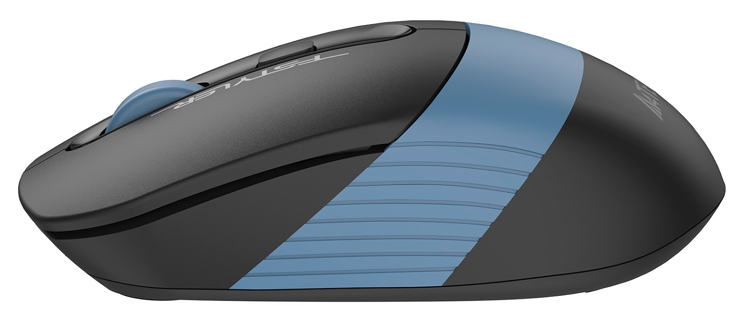 Мышь A4Tech Fstyler FB10C черный/синий оптическая (2400dpi) беспроводная BT/Radio USB (4but) Мышь A4Tech Fstyler FB10C черный/синий оптическая (2400dpi) беспроводная BT/Radio USB (4but)