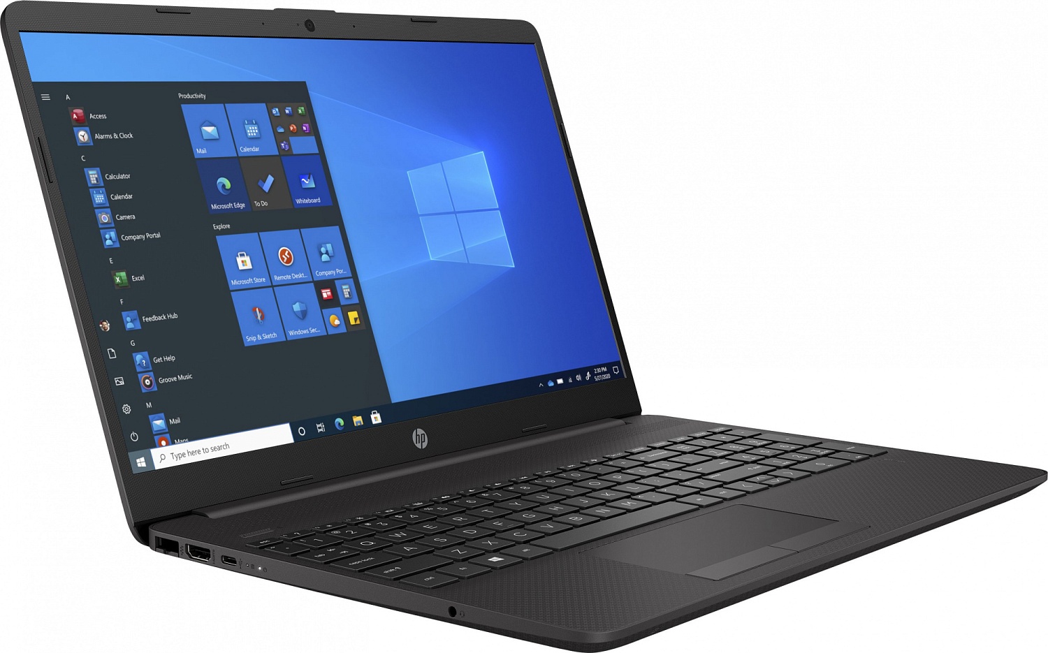 Ноутбук HP 255 G8 Ryzen 5 5500U 8Gb SSD512Gb AMD Radeon 15.6" FHD (1920x1080) Windows 11 Professional dk.silver WiFi BT Cam (4K7Z5EA/4K725EA)