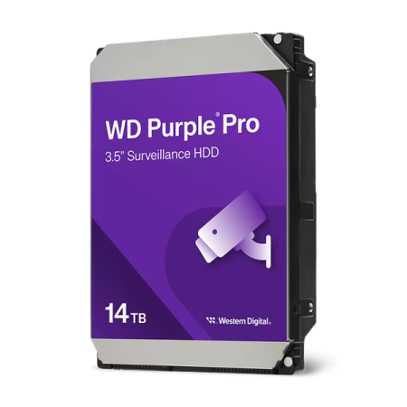 Жесткий диск WD SATA-III 14TB WD142PURP Surveillance Purple Pro (7200rpm) 512Mb 3.5"
