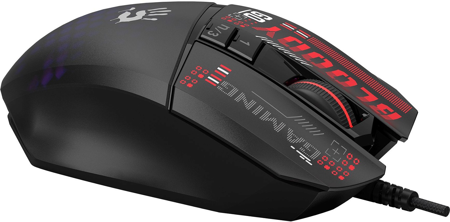 Мышь A4Tech Bloody W60 Max Mini черный оптическая (12000dpi) USB (9but) Мышь A4Tech Bloody W60 Max Mini черный оптическая (12000dpi) USB (9but)