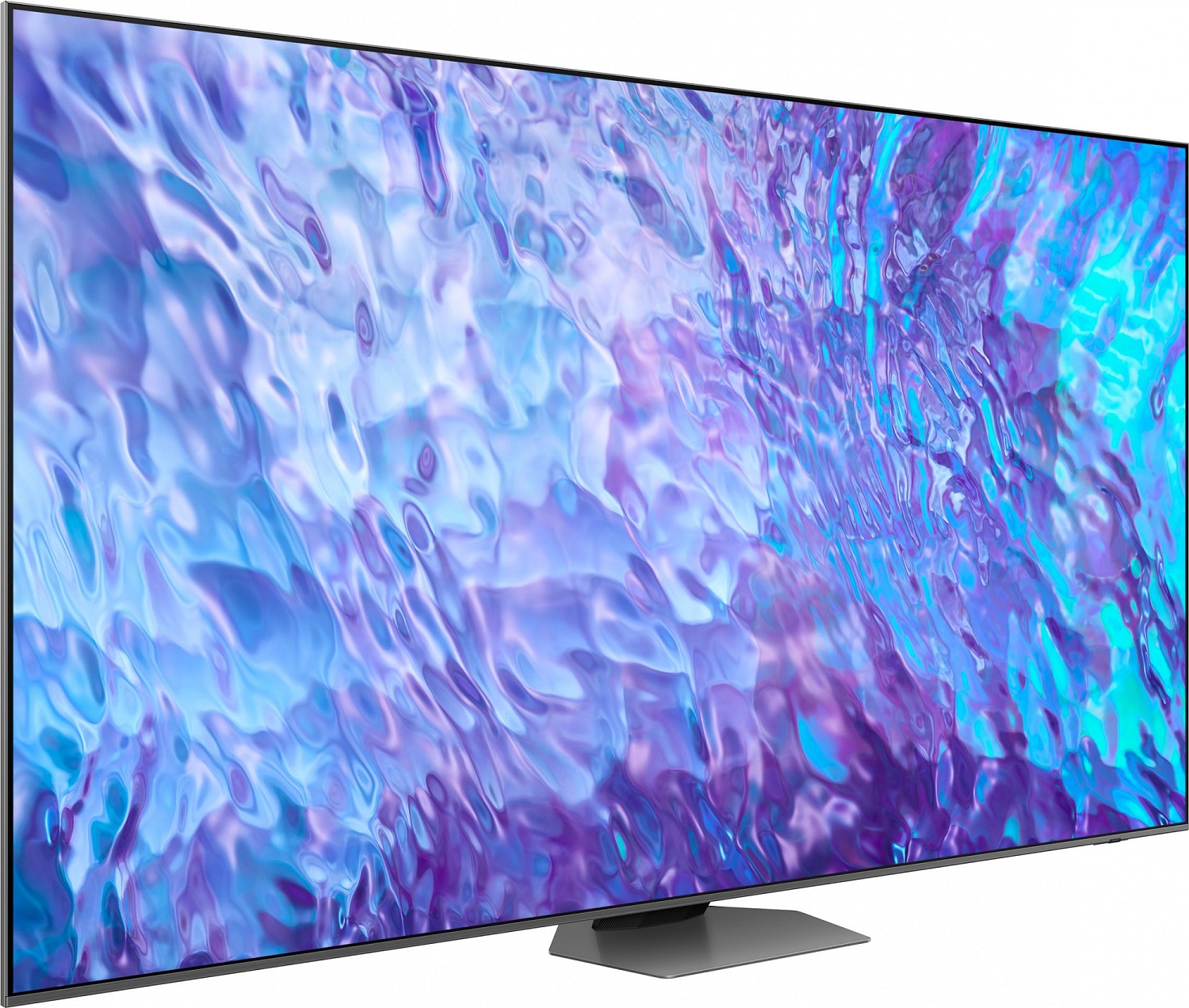 Телевизор QLED Samsung 98" QE98Q80CAUXCE Series 9 черный 4K Ultra HD 120Hz DVB-T2 DVB-C DVB-S2 USB WiFi Smart TV