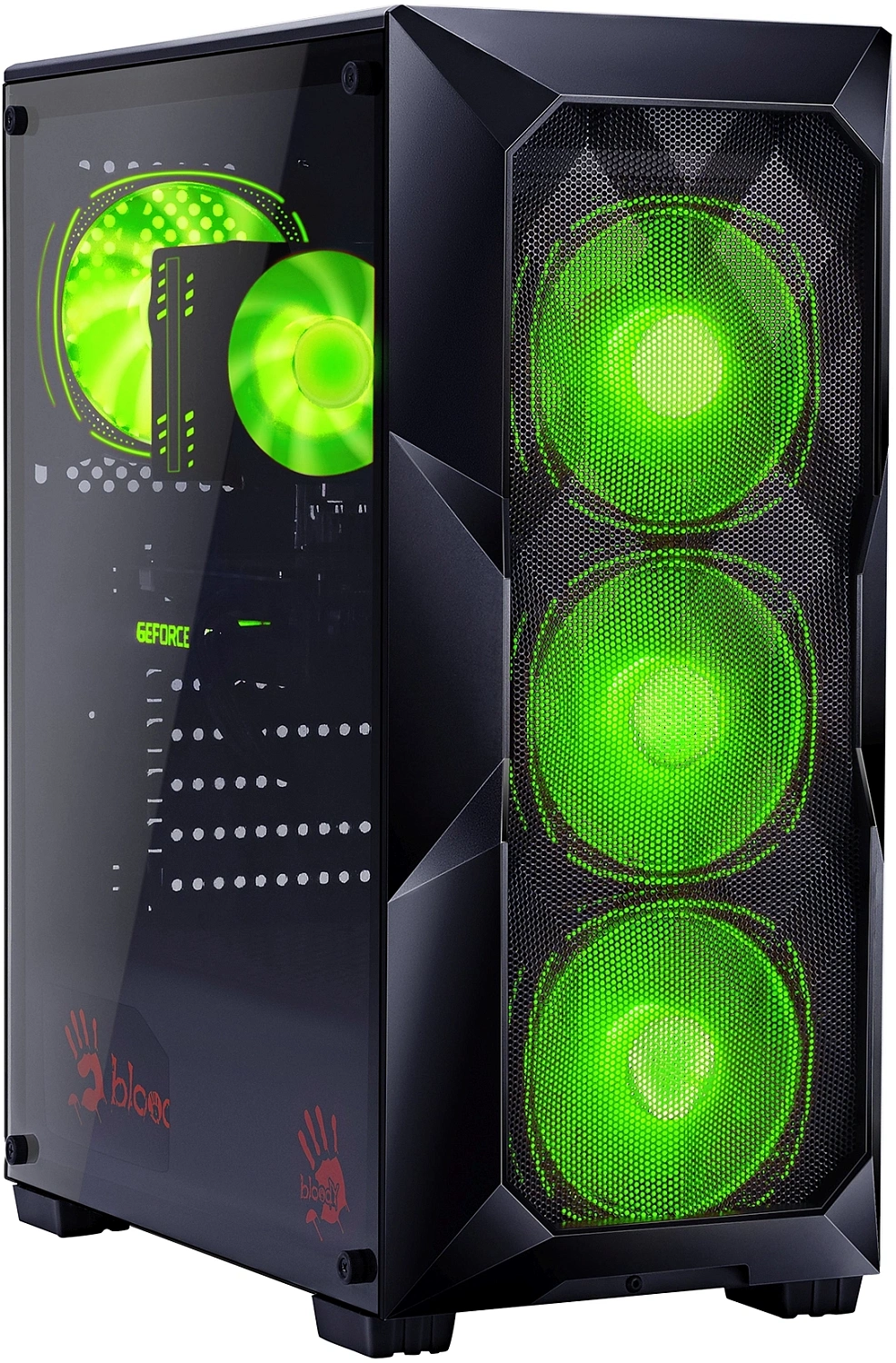 ПК Bloody BD-PC RB55C1 MT Ryzen 5 5600X (3.7) 16Gb SSD1Tb RTX4060 8Gb Windows 11 Home 64 GbitEth 500W черный (2107145)