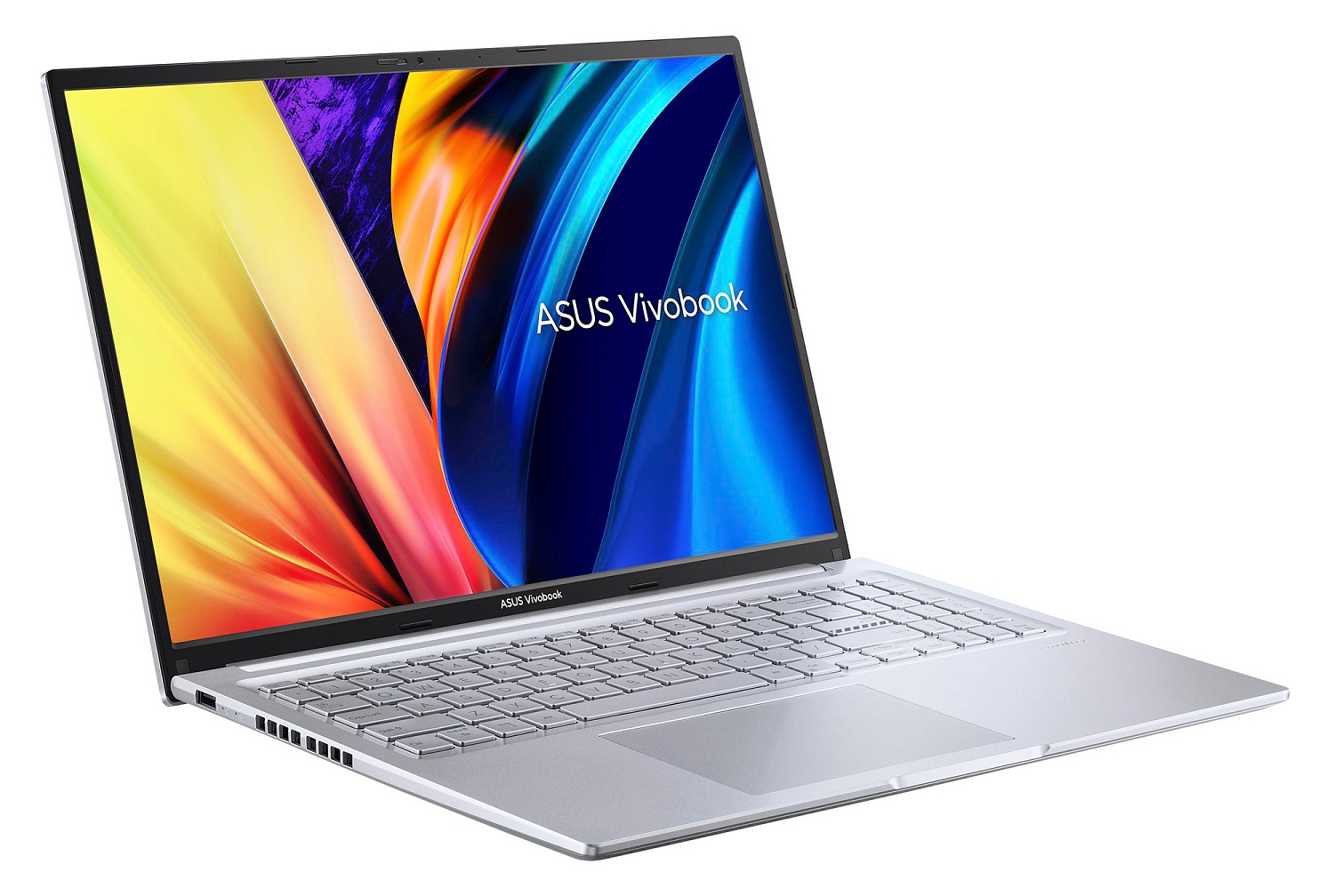 Ноутбук Asus VivoBook 16X M1603QA-MB253 Ryzen 7 5800H 16Gb SSD512Gb AMD Radeon 16" IPS WUXGA (1920x1200) noOS silver WiFi BT Cam (90NB0Y82-M00FN0)