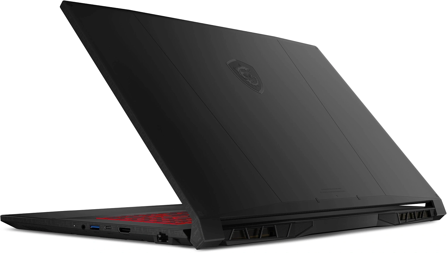 Ноутбук MSI Katana 17 B13VEK-1611XRU Core i5 13420H 16Gb SSD1Tb NVIDIA GeForce RTX4050 6Gb 17.3" IPS FHD (1920x1080) без ОС black WiFi BT Cam (9S7-17L541-1611)