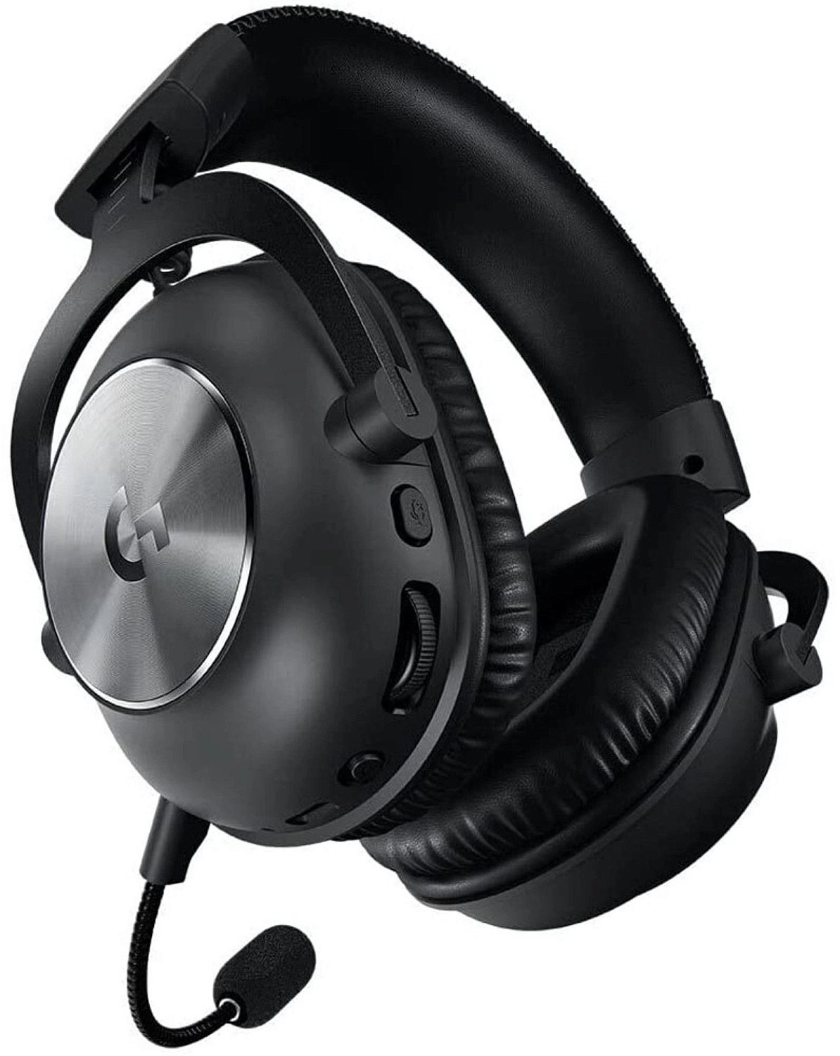 Наушники с микрофоном Logitech G Pro X черный 2м мониторные Radio оголовье (910-000909)