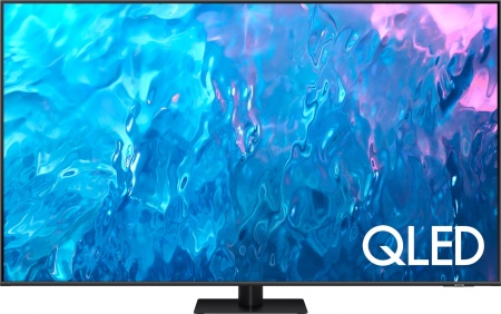 Телевизор QLED Samsung 65" QE65Q70CAUXRU Series 7 серый/черный 4K Ultra HD 100Hz DVB-T DVB-T2 DVB-C DVB-S DVB-S2 USB WiFi Smart TV