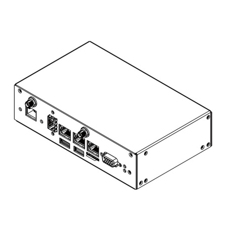 PM2426-41F Промышленный компьютер для сетевых применений Chassis: PALM, MB: 2I380NX-D94, J1900 CPU, DDR3L 4Gb, 13x GLAN I210-AT , 2x USB, VGA, 1*COM (RJ45), DC IN Power Jack with preinstalled M213A/CN052 (1*SFP I210S), CN041-1M1S 
Power Adapter 30W/12V