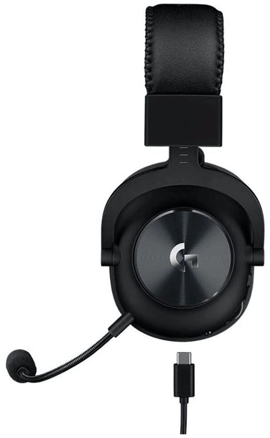 Наушники с микрофоном Logitech G Pro X черный 2м мониторные Radio оголовье (910-000909)