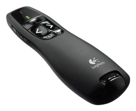 Презентер Logitech R400 Radio USB (15м) черный