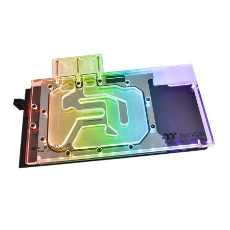 Pacific V-RTX 3070 Plus (CL-W312-CU00SW-A) DIY LCS/VGA Water Block/CU+PMMA/LED Software Control/ASUS STRIX RTX 3070 (527958)