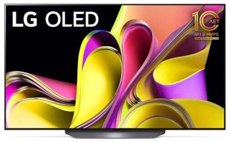 Телевизор OLED LG 65" OLED65B3RLA.ARUB черный/серебристый 4K Ultra HD 120Hz DVB-T DVB-T2 DVB-C DVB-S DVB-S2 USB WiFi Smart TV