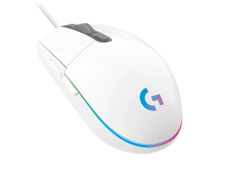 Мышь игровая Logitech G102 LIGHTSYNC, White (арт. 910-005809, M/N: MU0054)