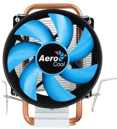 Устройство охлаждения(кулер) Aerocool Verkho 1-3P Soc-AM5/AM4/1151/1200 3-pin 28dB Al+Cu 100W 280gr Ret