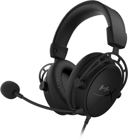 Наушники с микрофоном HyperX Cloud Alpha S Blackout (HX-HSCAS-BK) черный 2м мониторные оголовье (4P5L2AA)