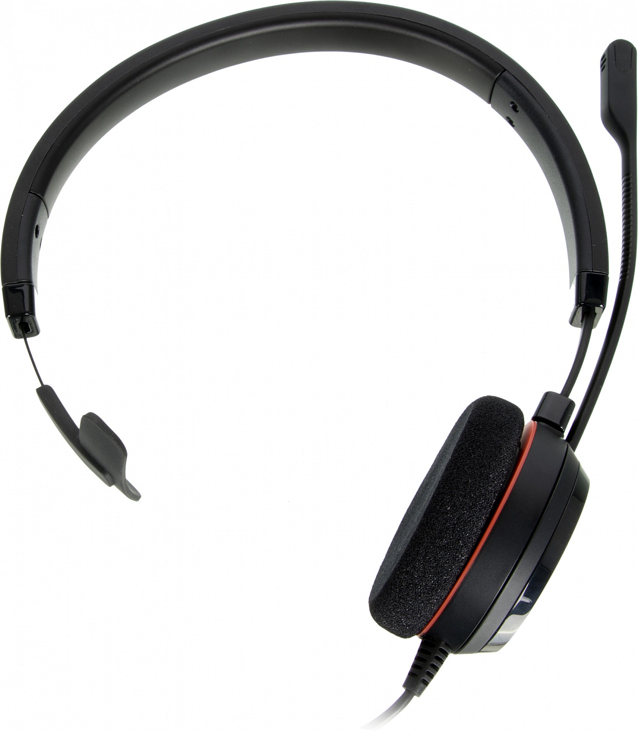 Наушники с микрофоном Jabra Evolve 20 UC Mono черный 2м накладные USB оголовье (4993-829-209)